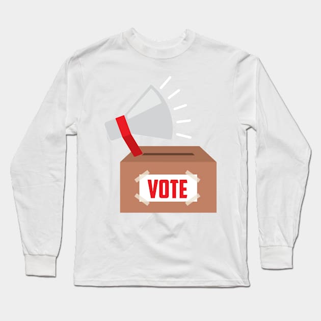 sound vote Long Sleeve T-Shirt by jepriepok133